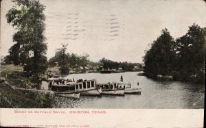 Scene on Buffalo Bayou, Houston, Texas  PC