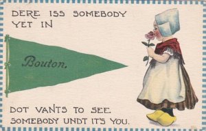 Pennant Series Bouton Iowa 1912