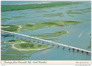 B. Cameron Langston Bridge, Greetings from Emerald Isle, North Carolina, PU-1979