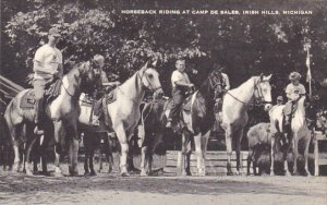 Horseback Riding At Camp De Sales Irish Hills Michigan Artvue