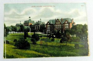 Lancaster PA-Pennsylvania, 1908 Alms House, Vintage Postcard