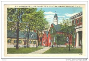 Exterior, Home Moravian Church, Winston-Salem, North Carolina,00-10s