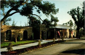 Bellingrath Gardens & Home Entrance Building Mobile Alabama Chrome Postcard 