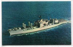 USS Concord AFS-5 Combat Stores Ship US Navy #2 postcard