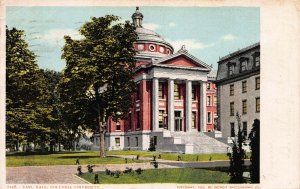 Earl Hall, Columbia University, New York, Postcard, Used in 1912, Detroit Pub.