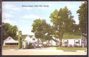 FL Holly Hill DeLuxe Motel 1958