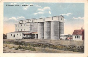 Fairbury Nebraska Fairbury Mills, White Border Vintage Postcard U9793