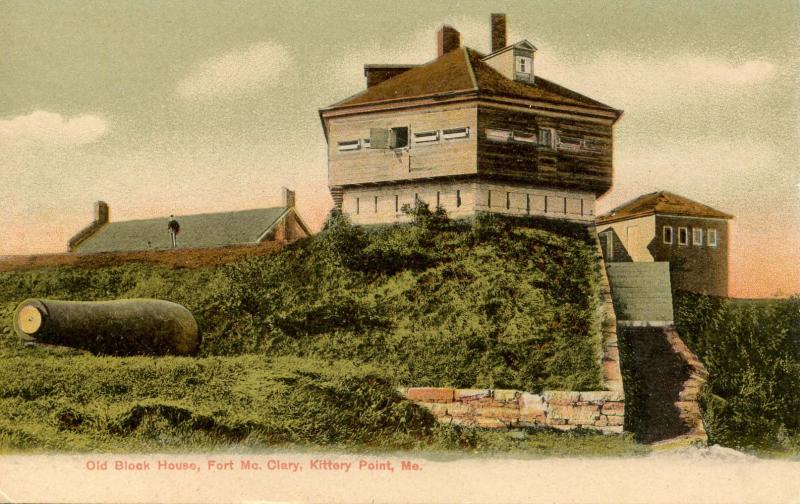 ME - Kittery Point. Fort McClary, Old Block House