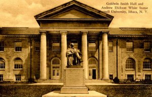 NY - Ithaca. Cornell University, Goldwin Smith Hall & Andrew Dickson White St...