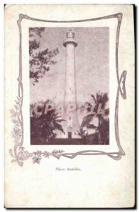 Postcard Old Lighthouse Amedee