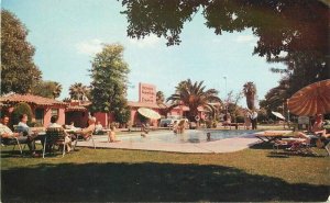 Phoenix Arizona Greenway Motor Hotel Restaurant Petley Postcard 21-9823