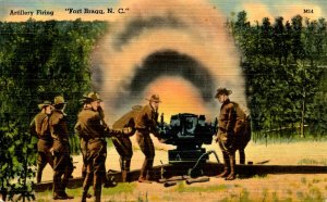 NC - Fort Bragg. Artillery Firing