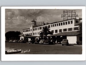 c1947 Hotel De Anza Calexico California CA Imperial County RPPC Real Photo