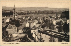 CPA St-PERE-sous-VEZELAY - Vue générale (124738)