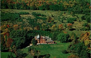 Vermont, Rutland - Wilson Castle - Aerial View - [VT-168]