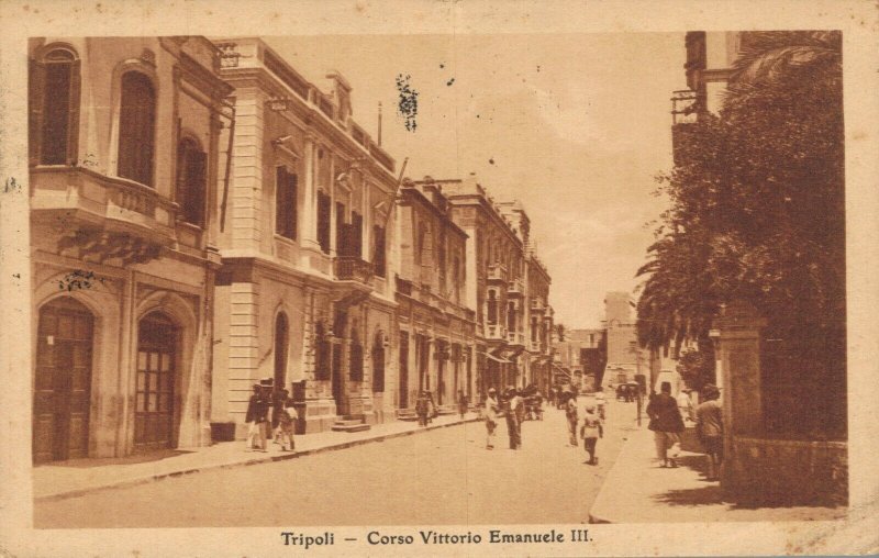 Africa Libya Tripoli Corso Vittorio Emanuele III 06.69 