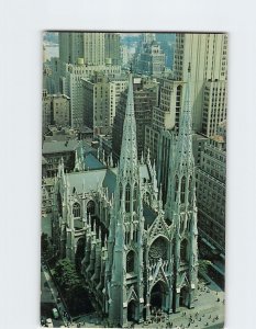 M-190658 St Patrick's Cathedral Fifth Avenue at 50th Street New York City NY