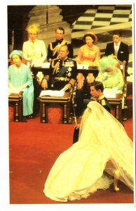 Lady Diana, Prince Charles Before the Alter, Royal Wedding 1981