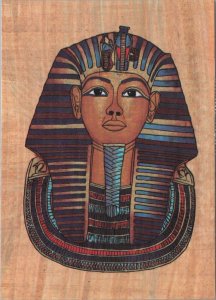 Egypt Postcard - Cairo Museum, Geld Mask For Tutankhamun. Posted RR19725