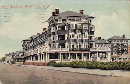 New Jersey Atlantic City Hotel Brighton 1909
