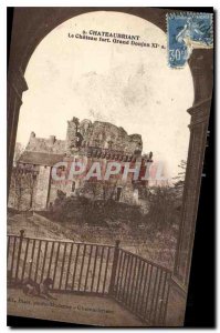 Postcard Chateaubriant Old Fort Grand Chateau Donjon