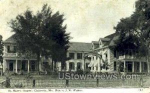 St. Mary's Hospital - Chillicothe, Missouri MO Postcard