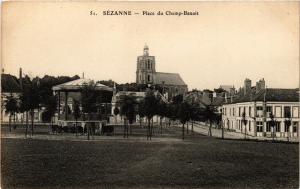 CPA SEZANNE-Place du Champ-Benoit (346313)