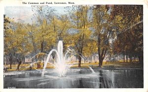 The Common & Pond in Lawrence, Massachusetts