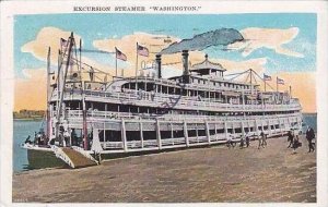 Excursion Steamer  Washington  1930
