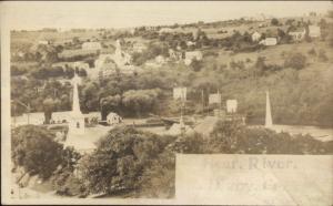 Bear River Nova Scotia NS c1905 Real Photo Postcard