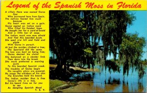 Florida Legend Of The Spanish Moss