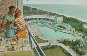 Postcard The Sapphire Pool Elbow Beach Surf Club Paget Bermuda