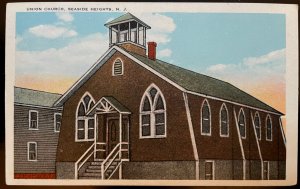 Vintage Postcard 1915-1930 Union Church, Seaside Heights, New Jersey (NJ)