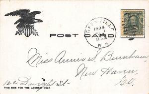 Greenville NH Telephone Office Town House 1904 Postcard