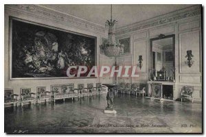 Postcard Old Palace of Compiegne Marie Antoinette Salon