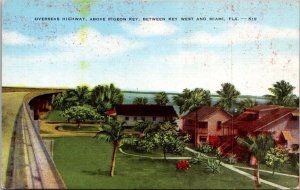 Florida Keys Overseas Highway Above Pigeon Key