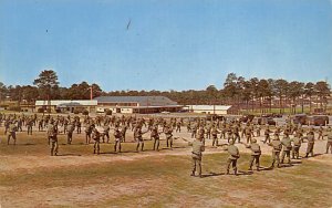 Fort Jackson, SC USA Bayonet Drill Military Camp Unused 