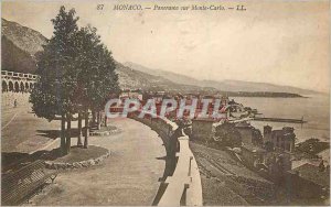 Old Postcard MONACO. � Panorama Monte Carlo