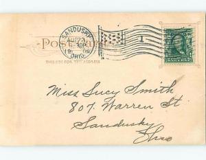 Pre-1907 POST OFFICE Port Huron Michigan MI A3604