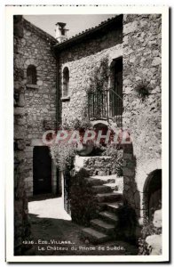 Old Postcard Eze Village Chateau Du Prince Of Sweden