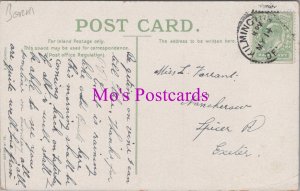 Genealogy Postcard - Farrant or Tarrant, Spicer Road, Exeter, Devon  GL2192