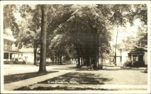 Constantine MI Real Photo Postcard