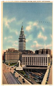 Ohio  Cleveland Post Office, Terminal Group, Hotel Cleveland