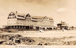 RPPC Narragansett By The Sea Kennebunk Beach, Maine Hotel Vintage Photo Postcard