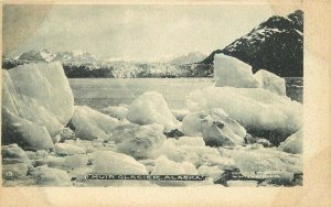 Alaska Artist impression undivided C-1905 Muir Glacier Postcard 11205