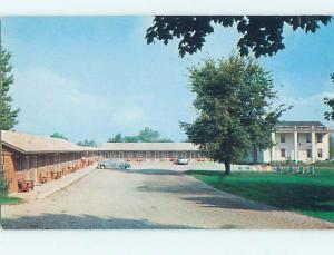 Unused Pre-1980 OLD CARS & MYERS COLONIAL MOTEL Elyria Ohio OH n9740@