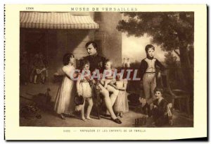 Old Postcard Musee De Versailles Ducis Napoleon and children of his family