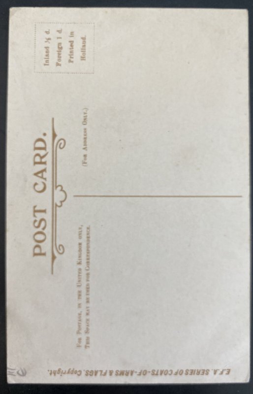 Mint Austria Picture Postcard Austro-Hungarian Coat