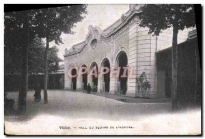 Postcard Vichy Old Hall Du Square De L & # 39Hopital