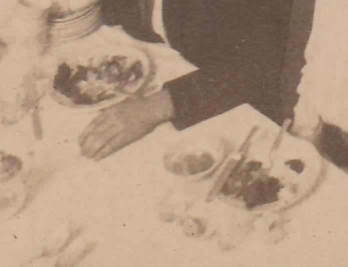 RPPC Women Dining (Men optional?) - Found with Cleveland Ohio cards